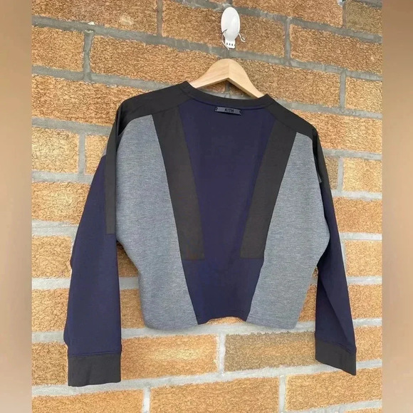 Kith color block sweater top medium - Picture 8 of 11